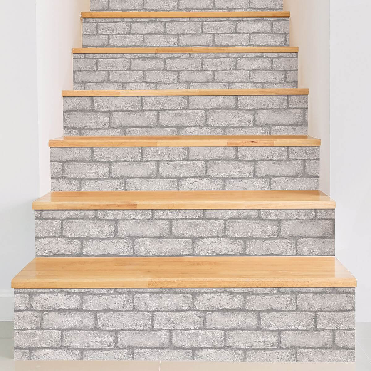 cambridge-brick-grey-peel-stick-wallpaper-york-wallcoverings-nh3060 - York Wallcoverings Wallpaper