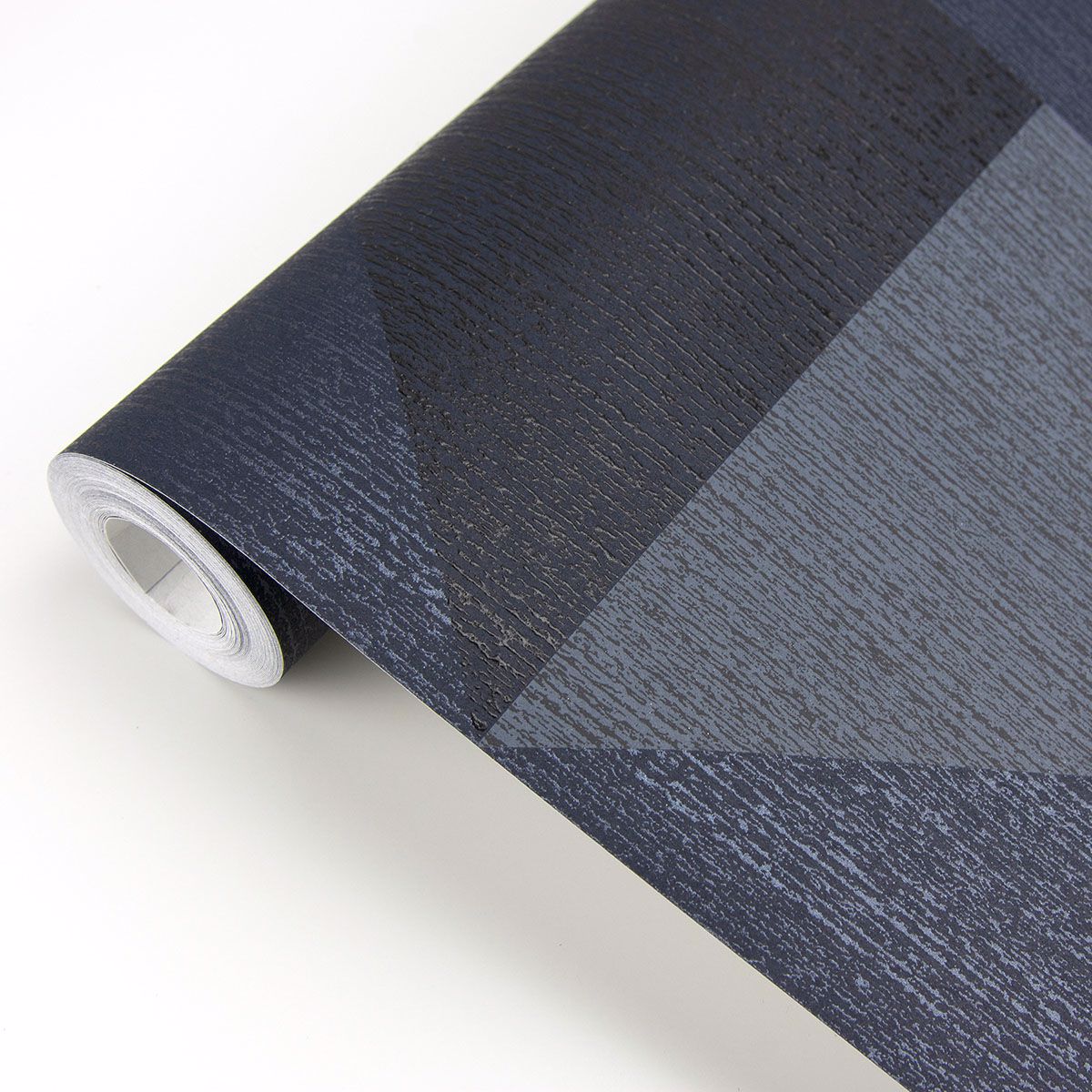 Diamond Blue Tri-Tone Geometric Wallpaper  | Brewster Wallcovering - The WorkRm