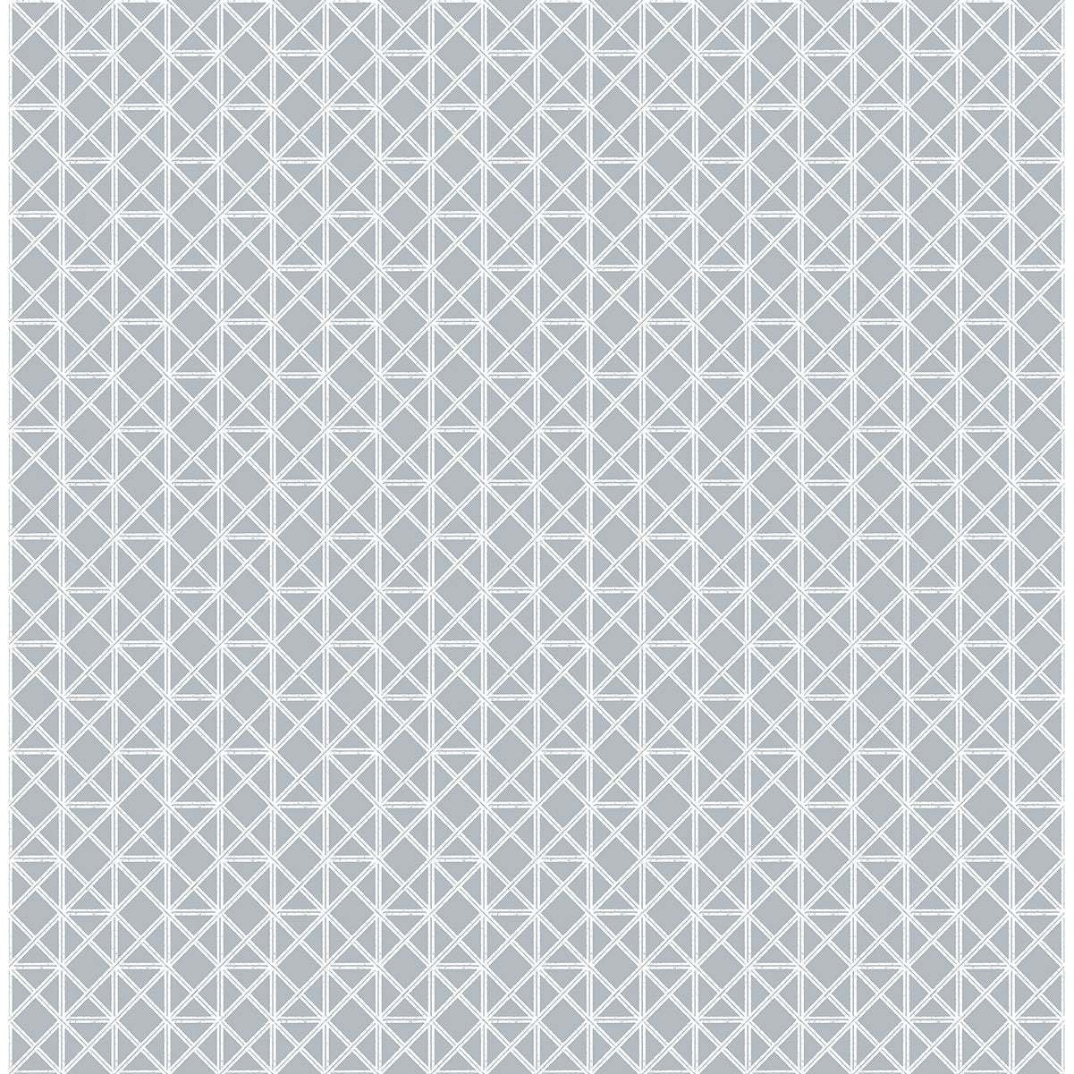 Picture of Lisbeth Grey Geometric Lattice Wallpaper
