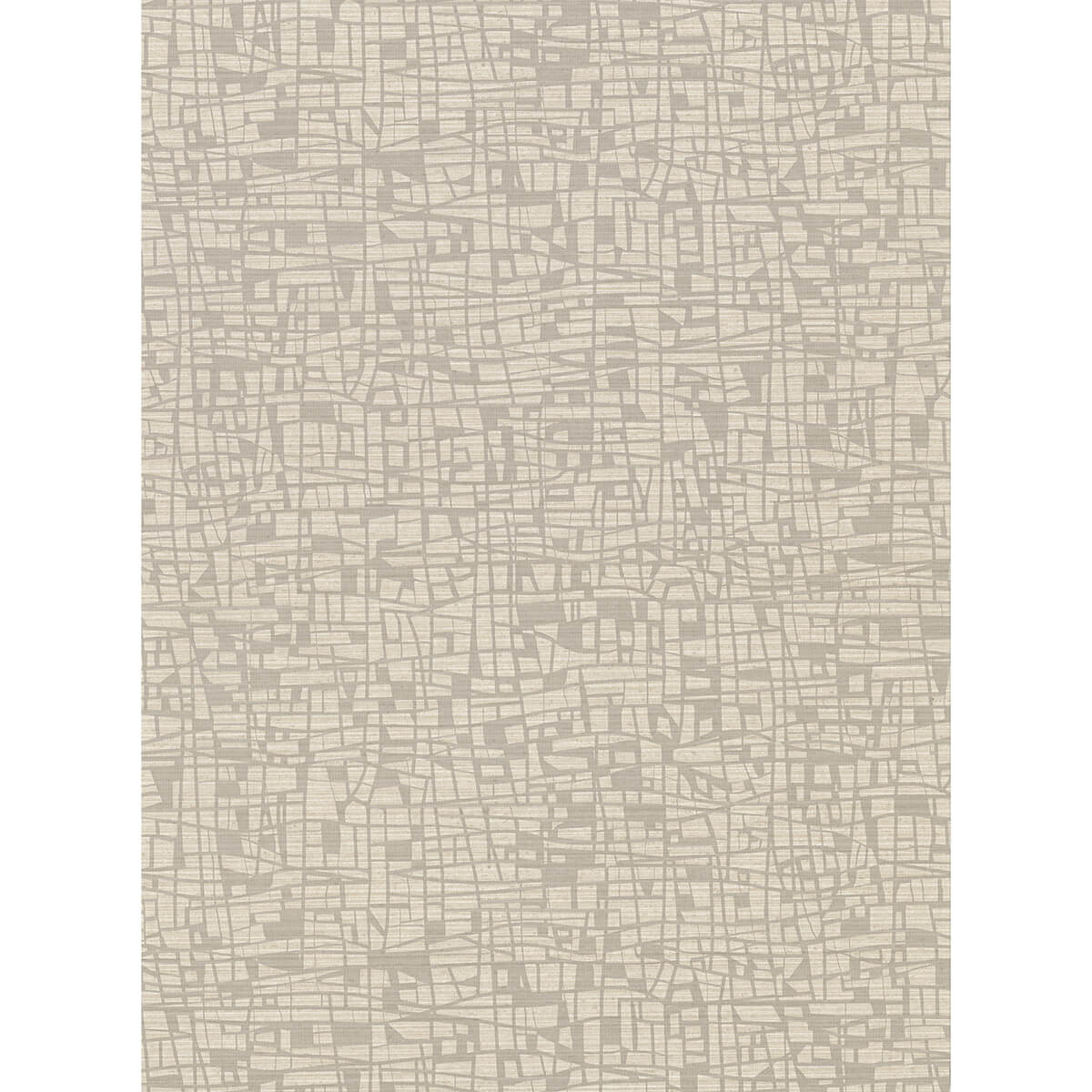 Tiffany Taupe Abstract Geometric Wallpaper - York Wallcoverings - 2945-1112 - York Wallcoverings Wallpaper