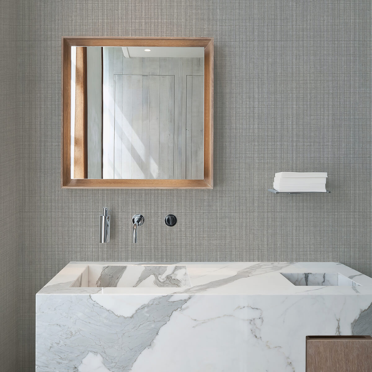 Blouza Light Grey Texture Wallpaper - York Wallcoverings - 2945-2772 - York Wallcoverings Wallpaper