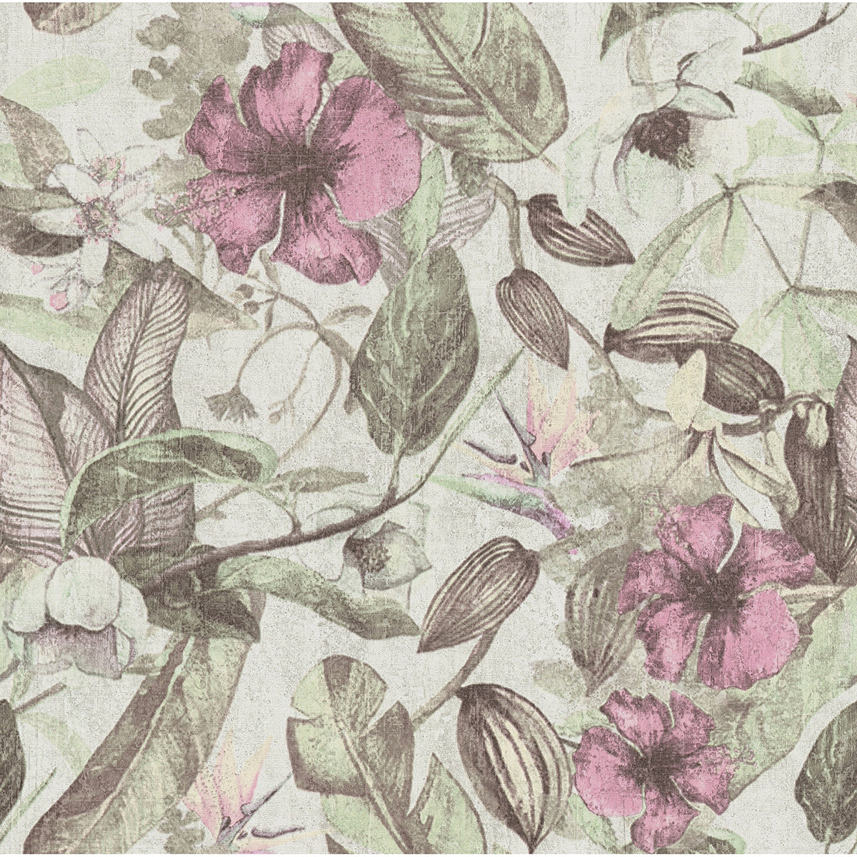 Picture of Kailano Pastel Botanical Wallpaper