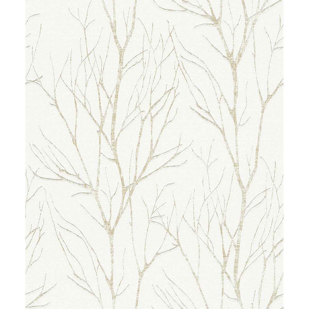 Diani Gold Metallic Tree Wallpaper - York Wallcoverings - 2979-37260-3