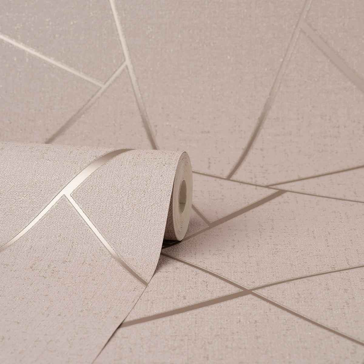 Quartz Blush Fractal Wallpaper - York Wallcoverings - FD42682 - York Wallcoverings Wallpaper