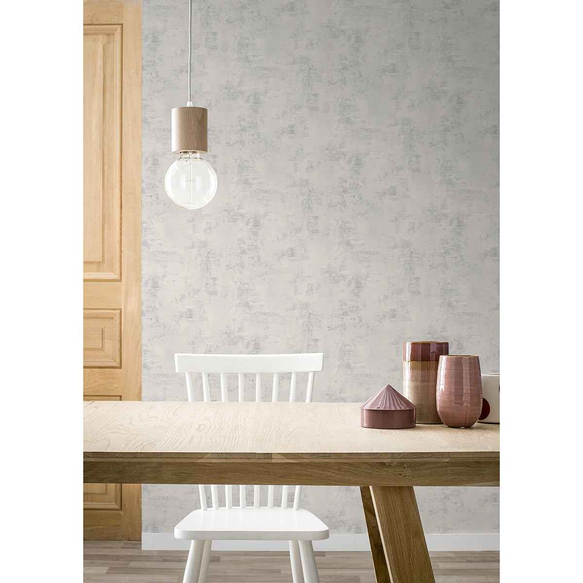 Osborn Light Grey Distressed Texture Wallpaper - York Wallcoverings - 4015-426304 - York Wallcoverings Wallpaper