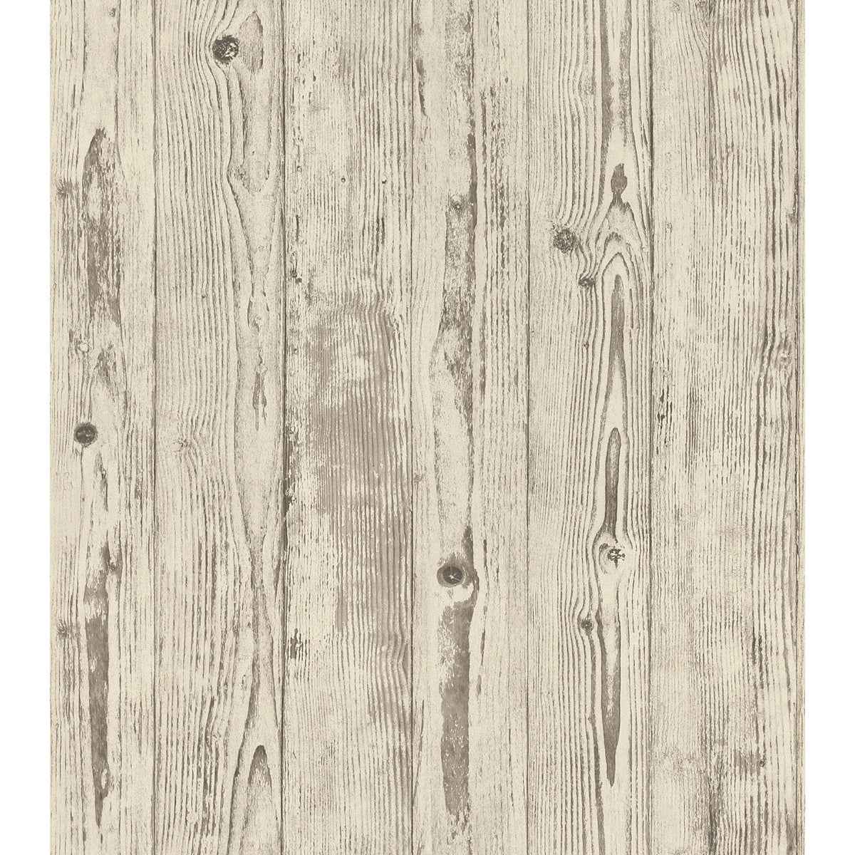 Albright Ivory Weathered Oak Panels Wallpaper - York Wallcoverings - 4015-427318 - York Wallcoverings Wallpaper
