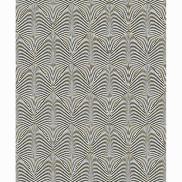 Picture of Tirsuli Grey Ogee Wallpaper