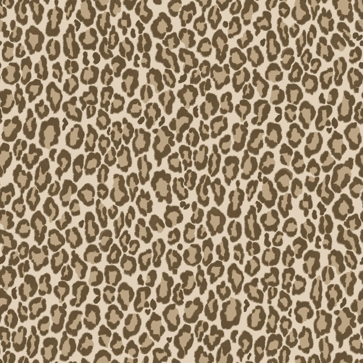 Picture of Cicely Brown Leopard Skin Wallpaper