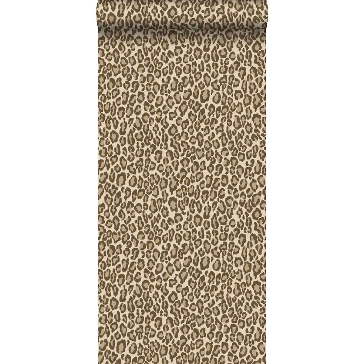 Cicely Brown Leopard Skin Wallpaper - York Wallcoverings - DD139152 - York Wallcoverings Wallpaper