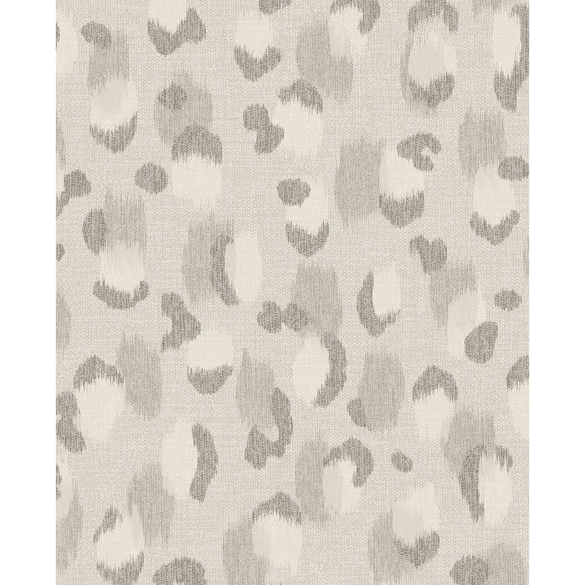 Brewster Wallcovering-Javan Silver Leopard Wallpaper