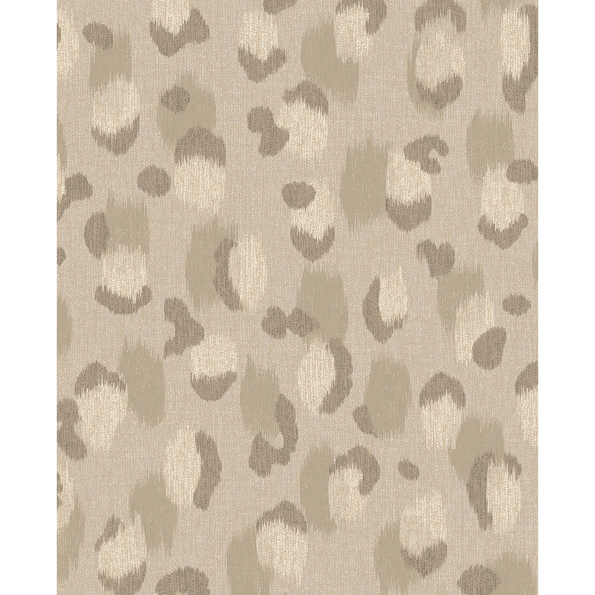 Brewster Wallcovering-Javan Taupe Leopard Wallpaper