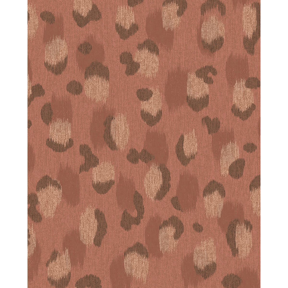 Brewster Wallcovering-Javan Rust Leopard Wallpaper