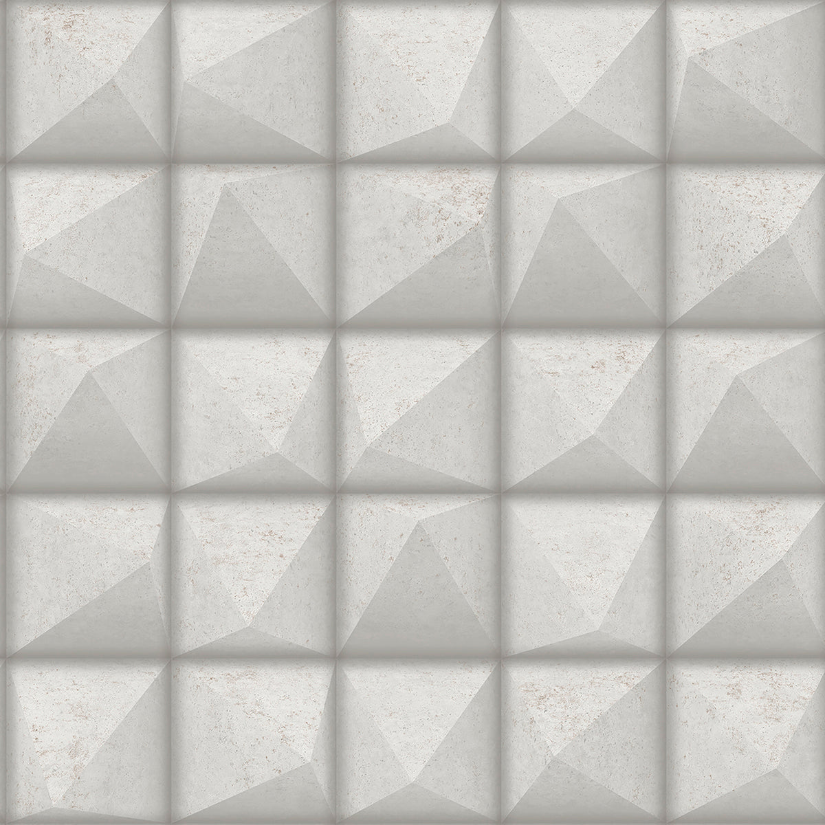 Picture of Dax Grey 3D Geometric Wallpaper