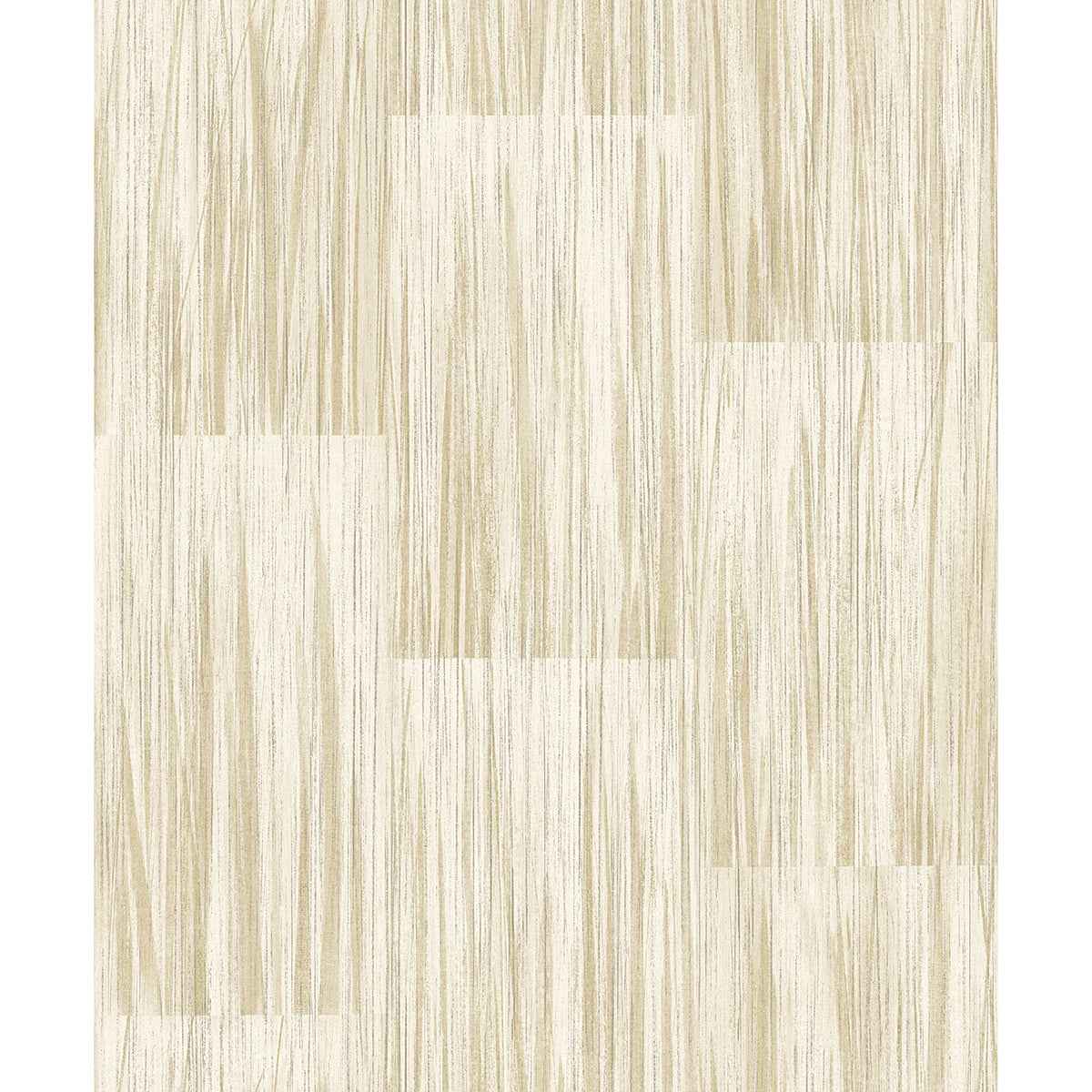 Soren Butter Striated Plank Wallpaper - York Wallcoverings - 4020-85717 - York Wallcoverings Wallpaper