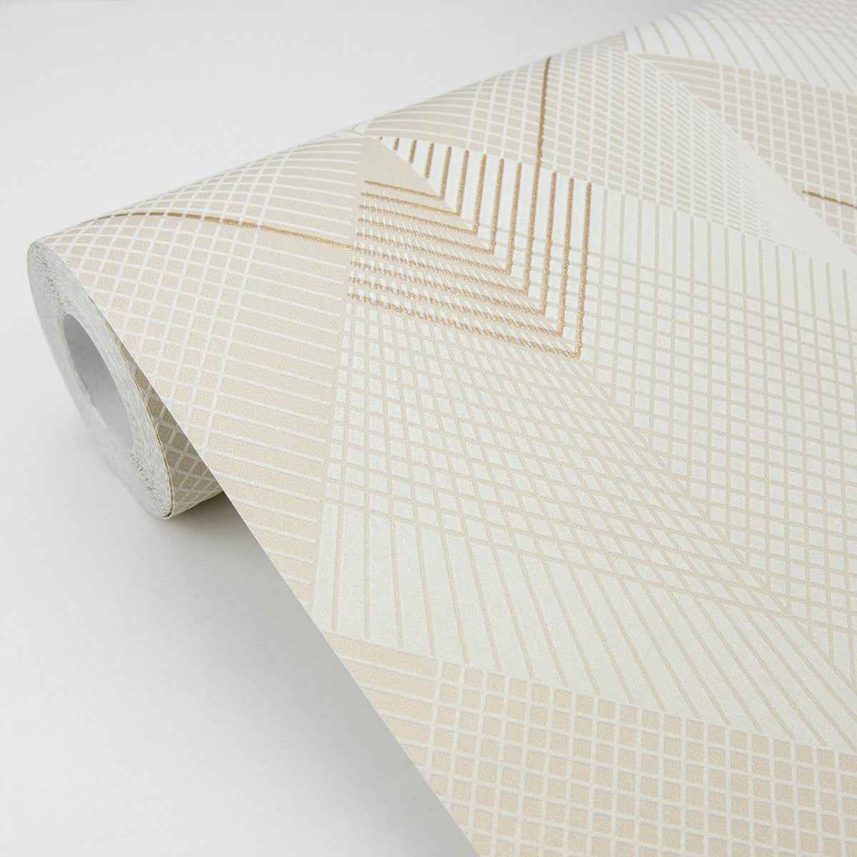 Raoul Butter Fanning Diamonds Wallpaper - York Wallcoverings - 4020-96707 - York Wallcoverings Wallpaper
