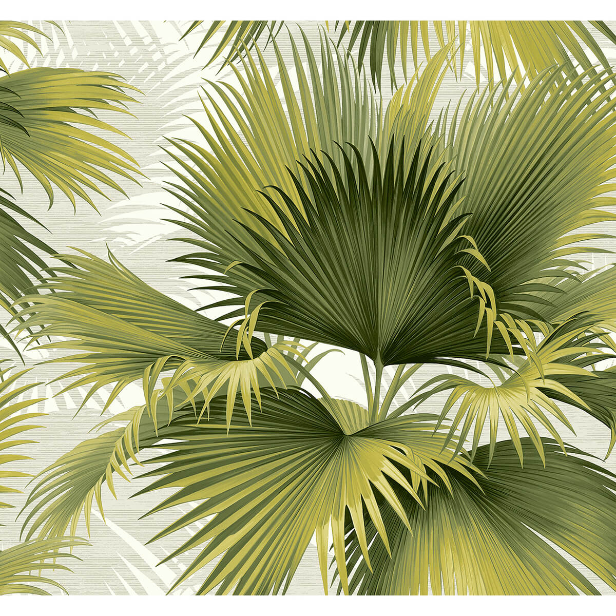 Summer Palm Green Tropical Wallpaper - York Wallcoverings - 2927-40114 - York Wallcoverings Wallpaper