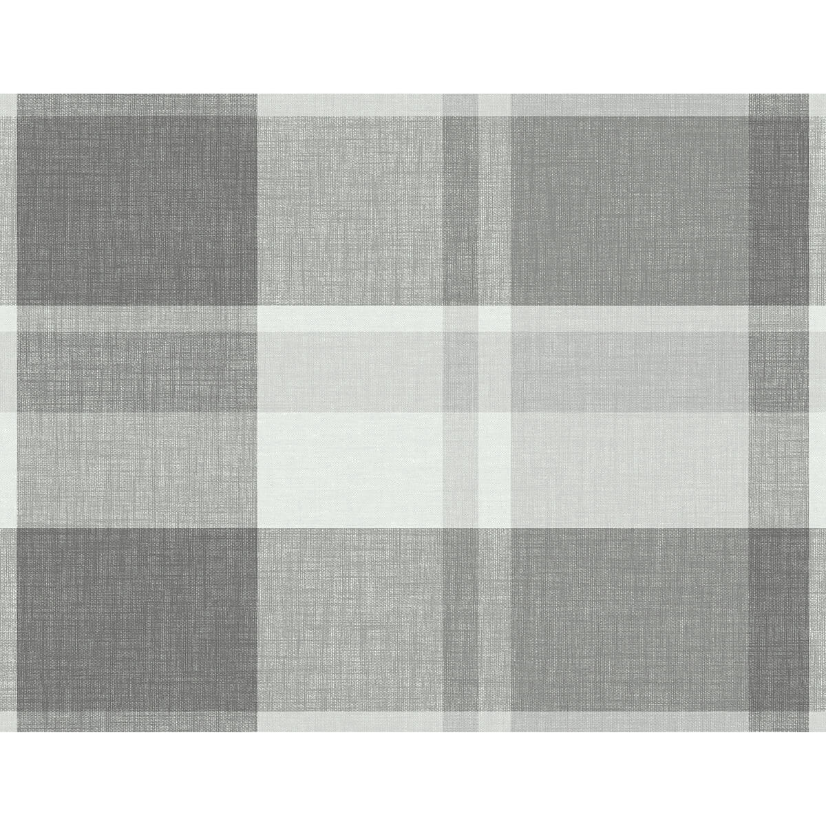 Madaket Dark Grey Plaid Wallpaper - York Wallcoverings - 2927-81108 - York Wallcoverings Wallpaper