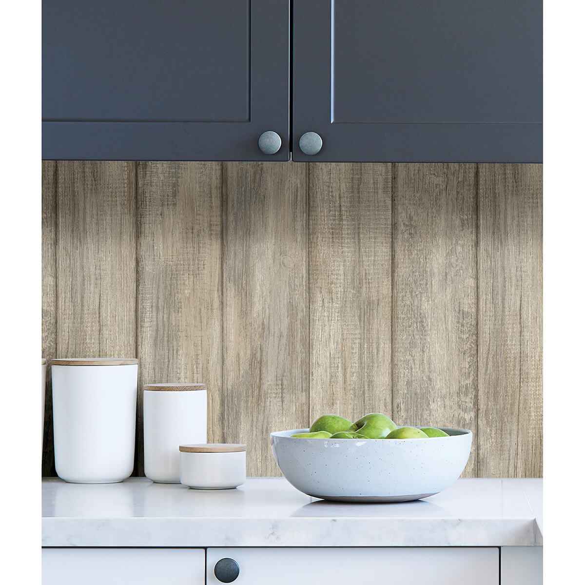 Kennebunkport Plank Peel and Stick Wallpaper - York Wallcoverings - NHS3836 - York Wallcoverings Wallpaper