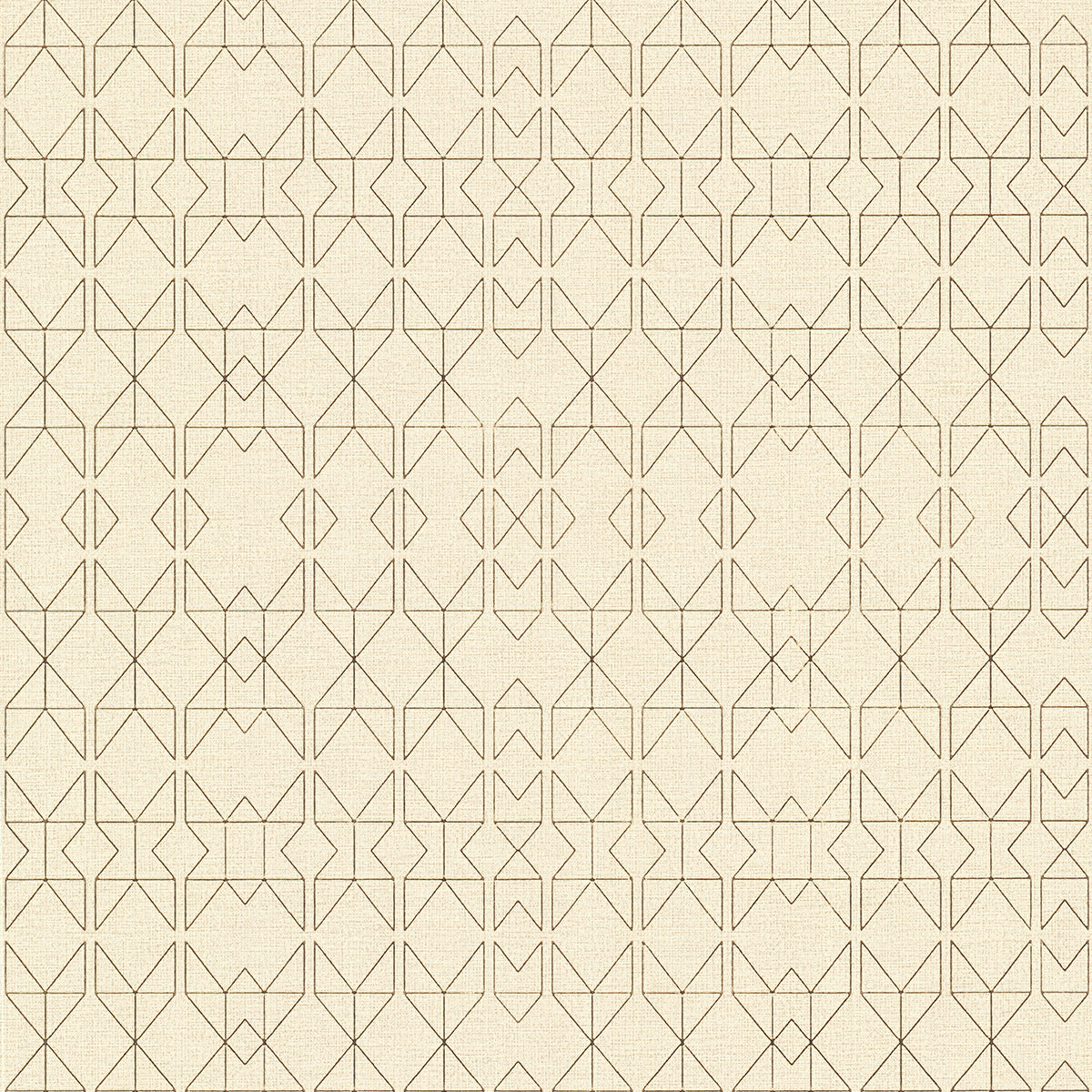 Paititi Gold Diamond Trellis Wallpaper  | Brewster Wallcovering