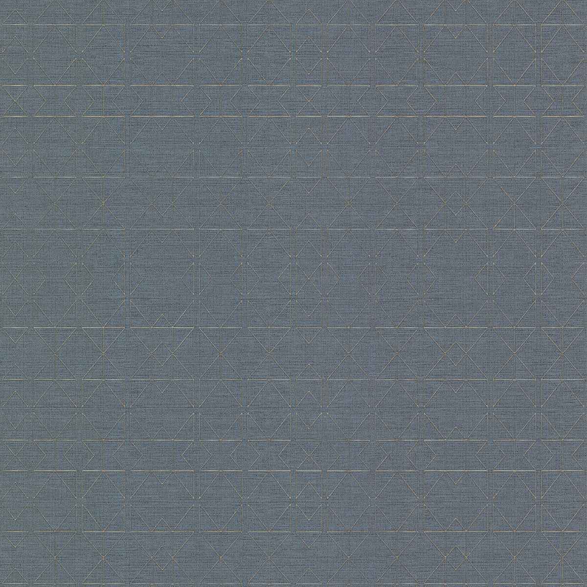 Paititi Denim Diamond Trellis Wallpaper - York Wallcoverings - 4019-86404 - York Wallcoverings Wallpaper