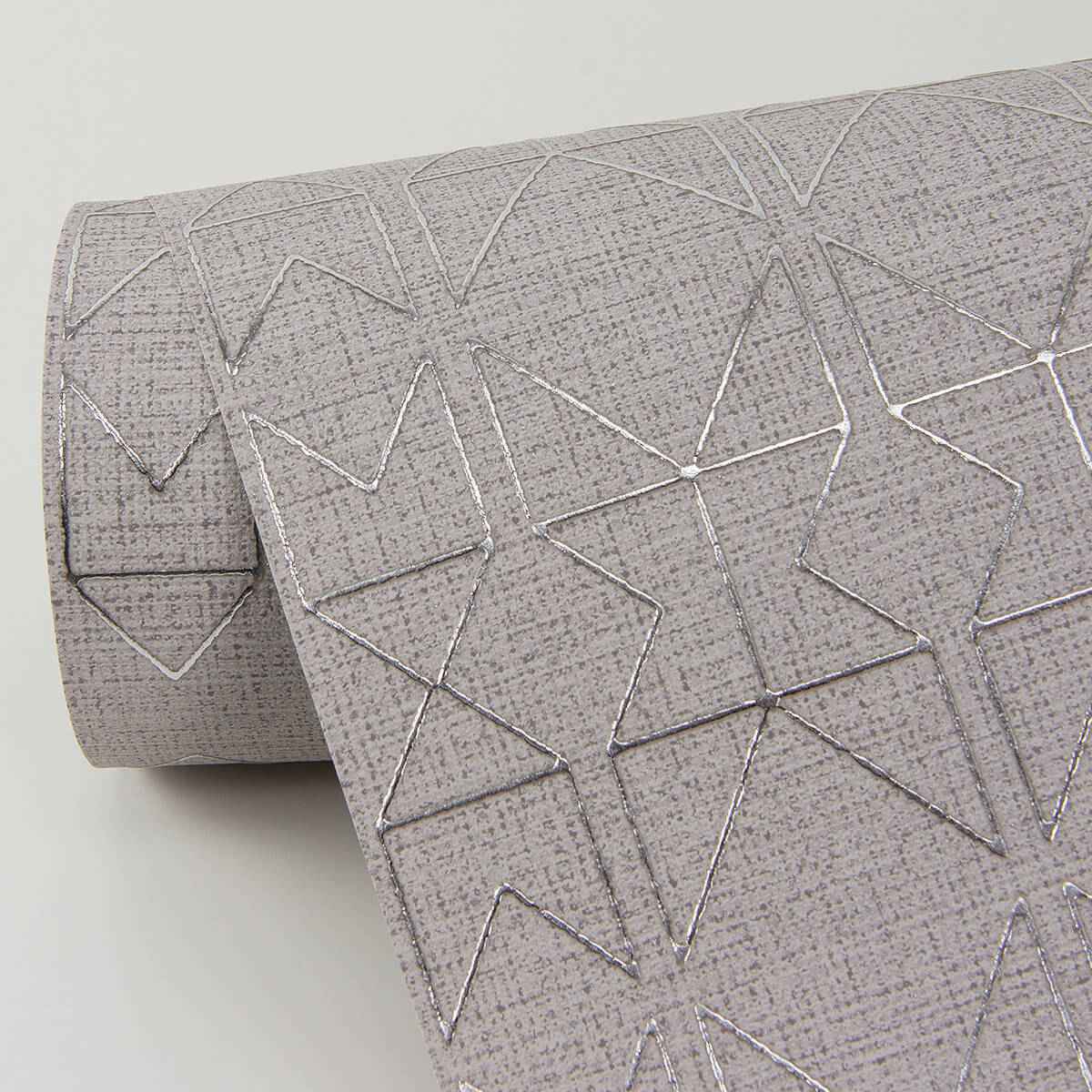 Paititi Silver Diamond Trellis Wallpaper - York Wallcoverings - 4019-86406 - York Wallcoverings Wallpaper