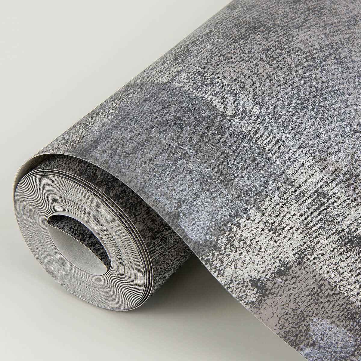 Pele Silver Distressed Wallpaper - York Wallcoverings - 4019-86407 - York Wallcoverings Wallpaper