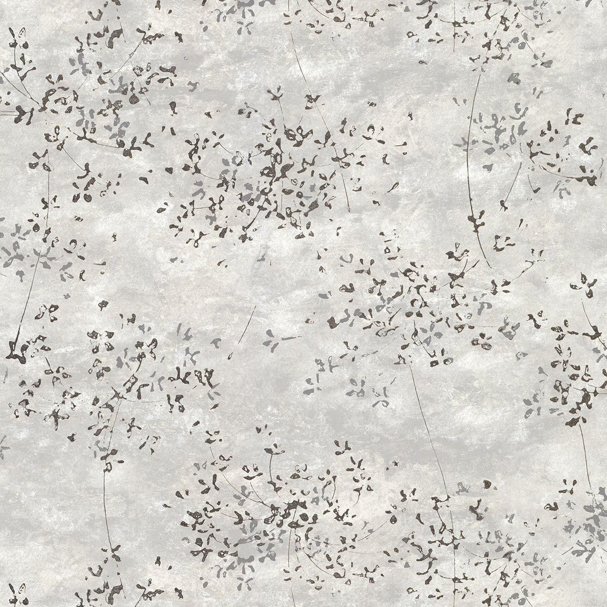 Arian Silver Inkburst Wallpaper  | Brewster Wallcovering - The WorkRm