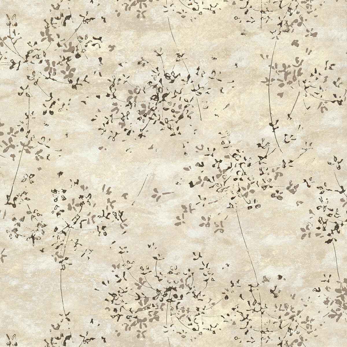 Arian Gold Inkburst Wallpaper - York Wallcoverings - 4019-86430 - York Wallcoverings Wallpaper