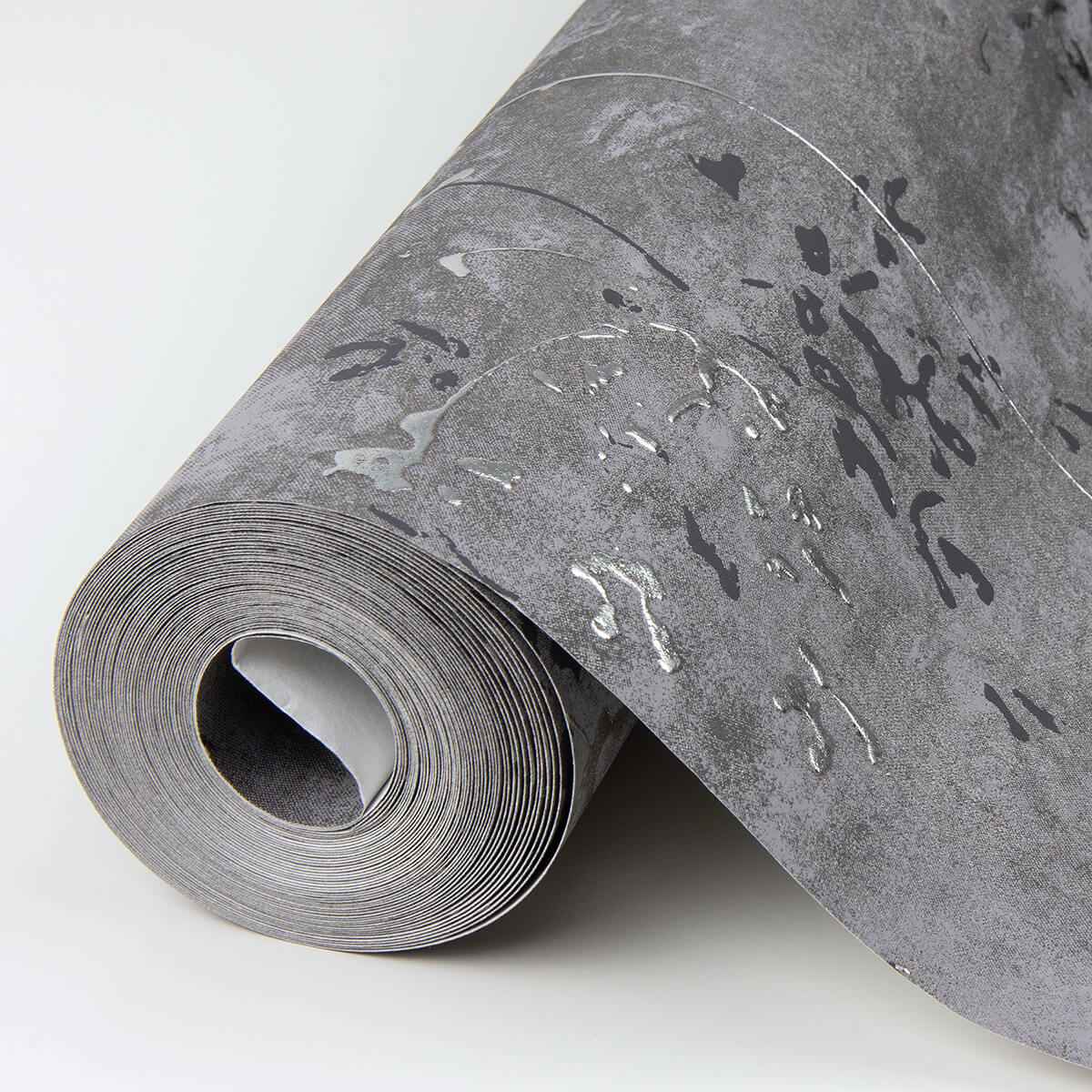 Arian Sterling Sterling Inkburst Wallpaper - York Wallcoverings - 4019-86431 - York Wallcoverings Wallpaper
