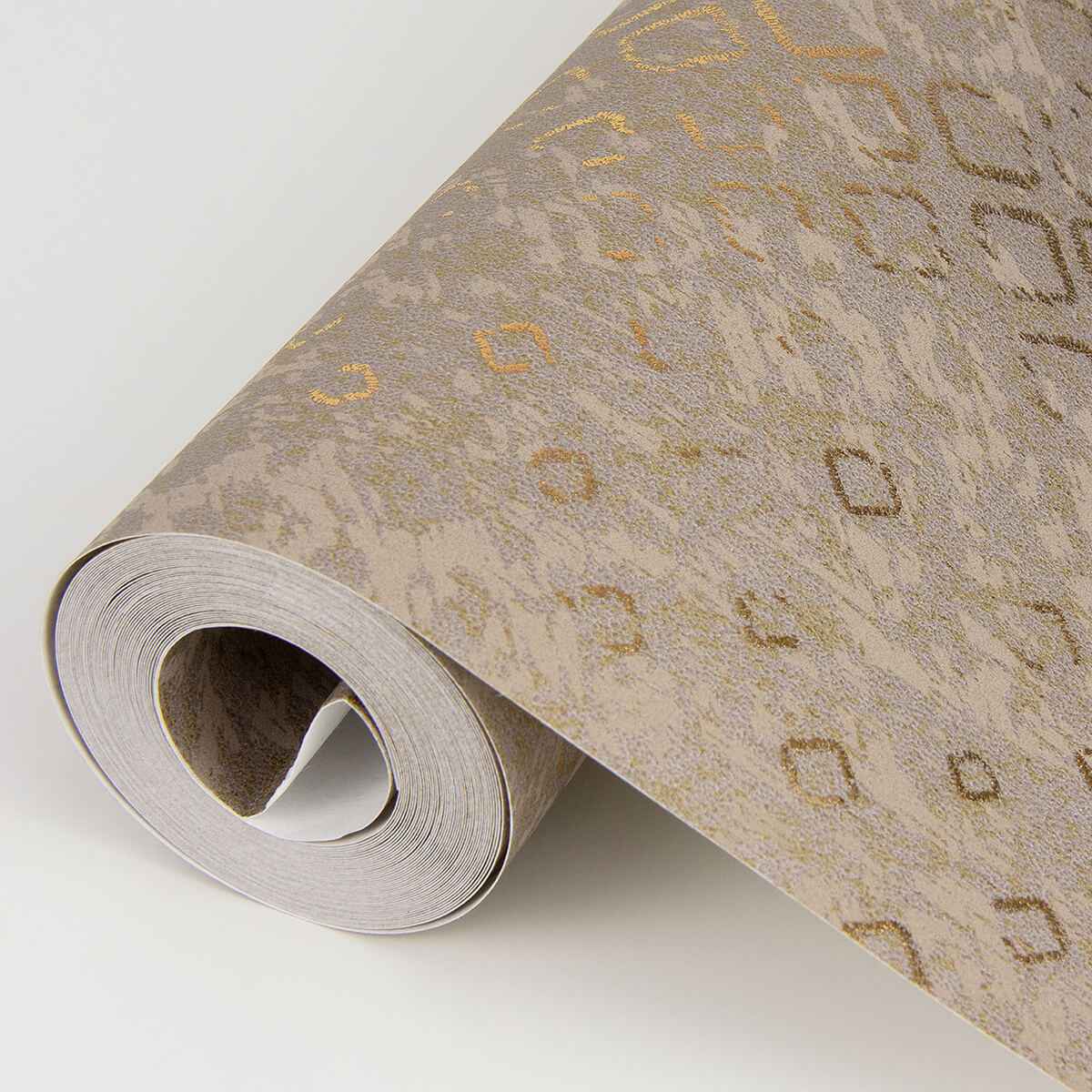 Alama Bronze Diamond Wallpaper - York Wallcoverings - 4019-86478 - York Wallcoverings Wallpaper