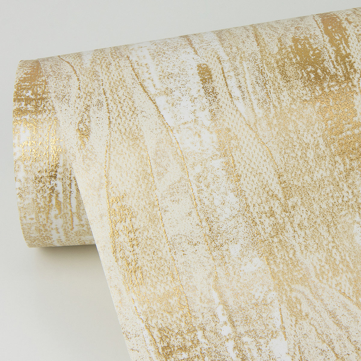 Picture of Suna Gold Woodgrain Wallpaper