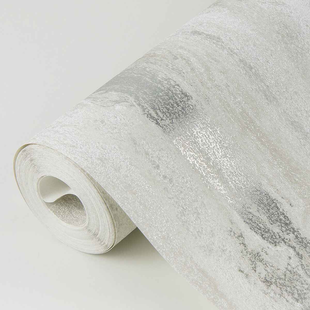 Delesse Platinum Marbled Wallpaper - York Wallcoverings - 4019-86499 - York Wallcoverings Wallpaper