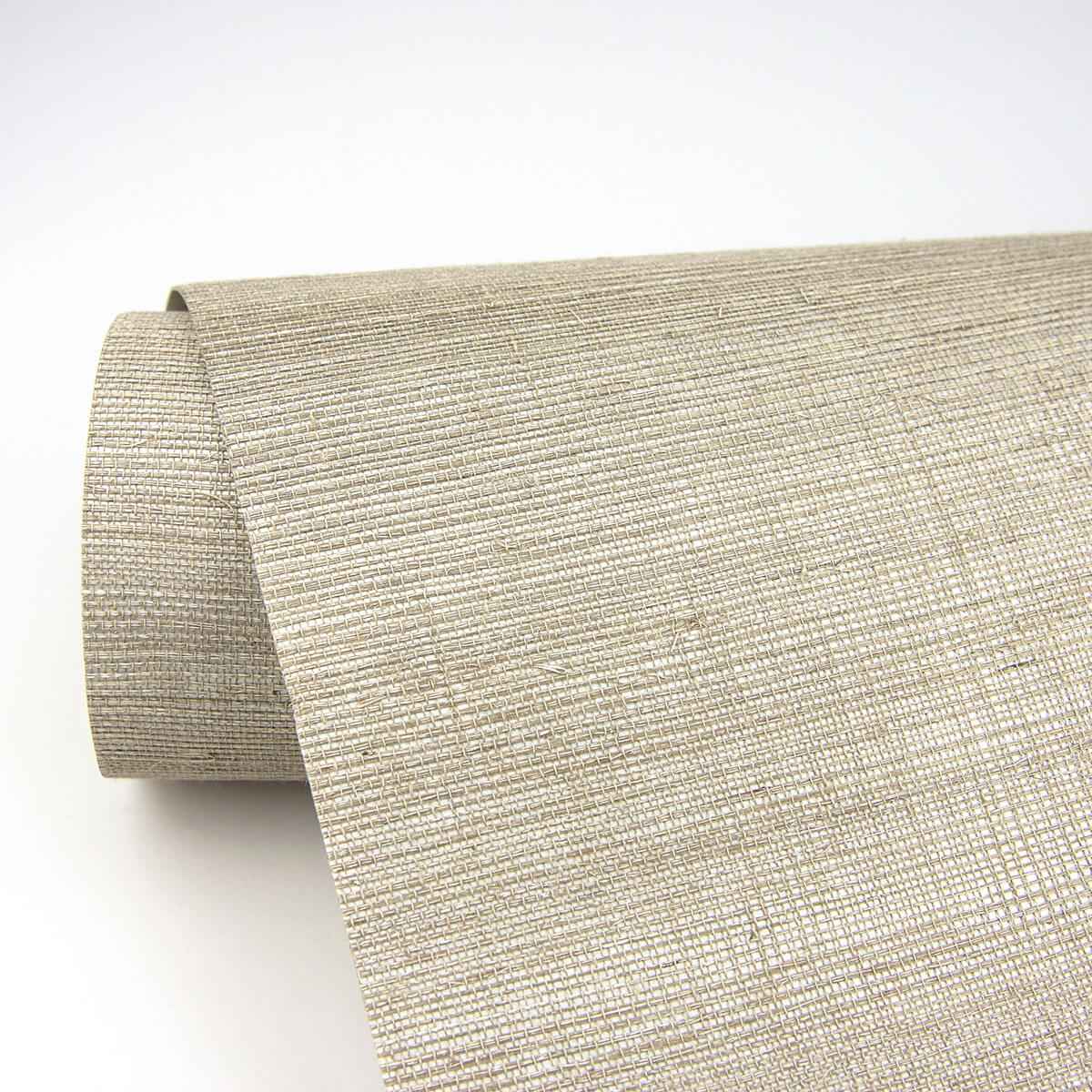 Galan Silver Sisal Grasscloth Wallpaper - York Wallcoverings - 2829-80005 - York Wallcoverings Wallpaper