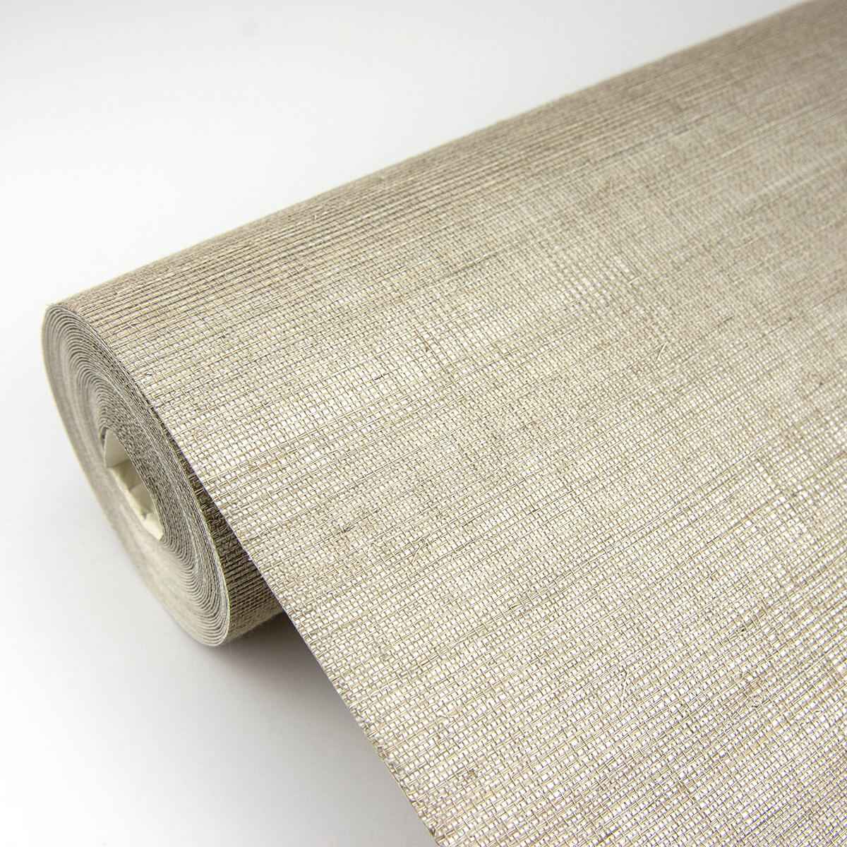Galan Silver Sisal Grasscloth Wallpaper - York Wallcoverings - 2829-80005 - York Wallcoverings Wallpaper