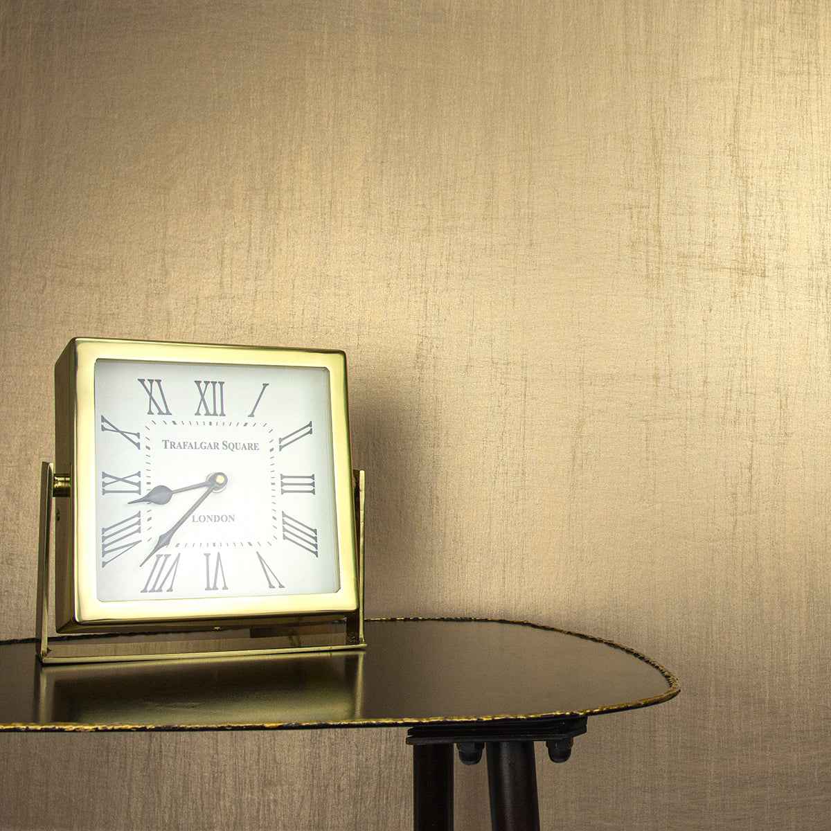 Lustre Gold Silk Weave Wallpaper - York Wallcoverings - 2829-82001