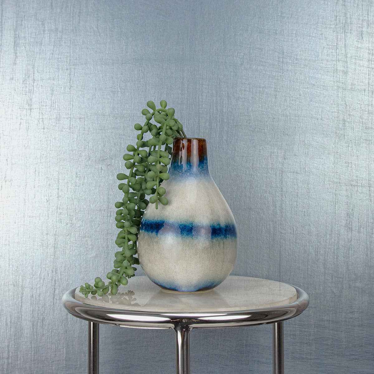 Lustre Slate Silk Weave Wallpaper - York Wallcoverings - 2829-82003 - York Wallcoverings Wallpaper