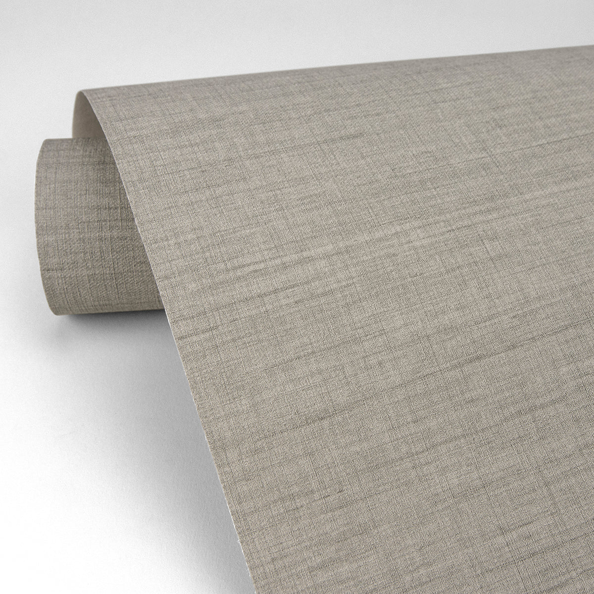 Essence Neutral Linen Texture Wallpaper - Brewster Wallcovering