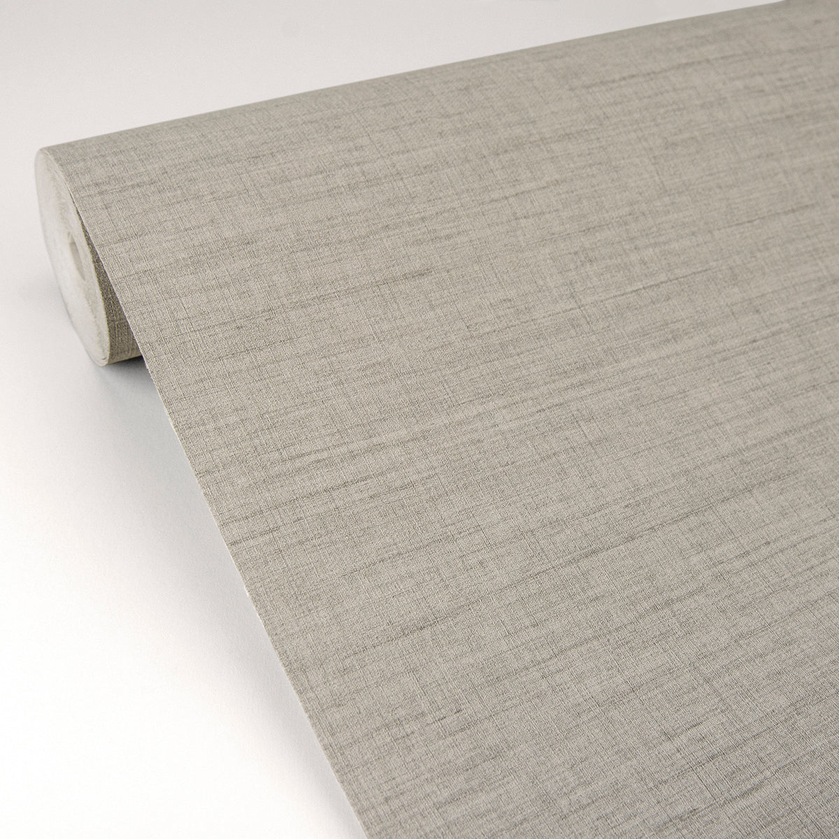 Essence Neutral Linen Texture Wallpaper - Brewster Wallcovering