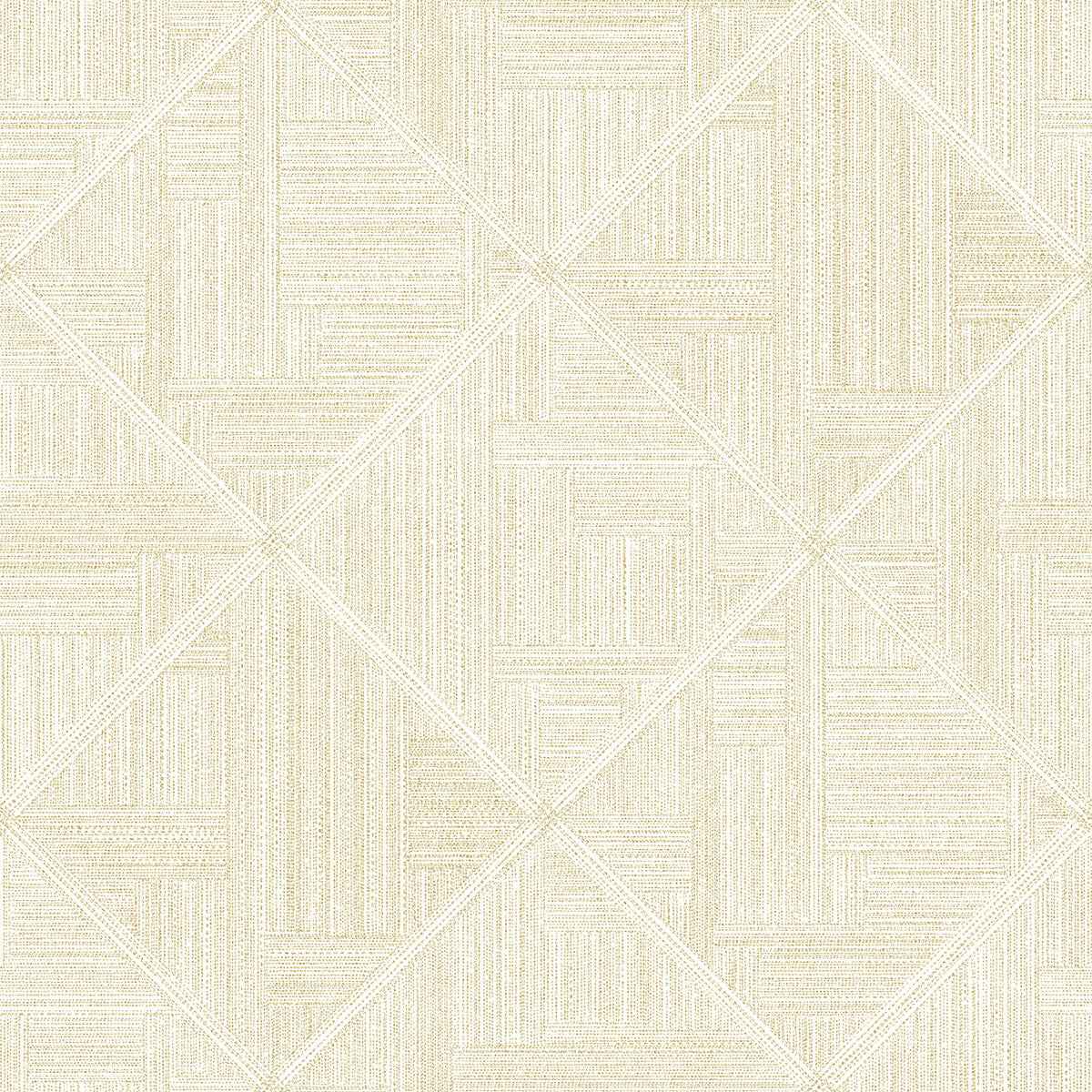 Cade Yellow Geometric Wallpaper - York Wallcoverings - 2975-26209