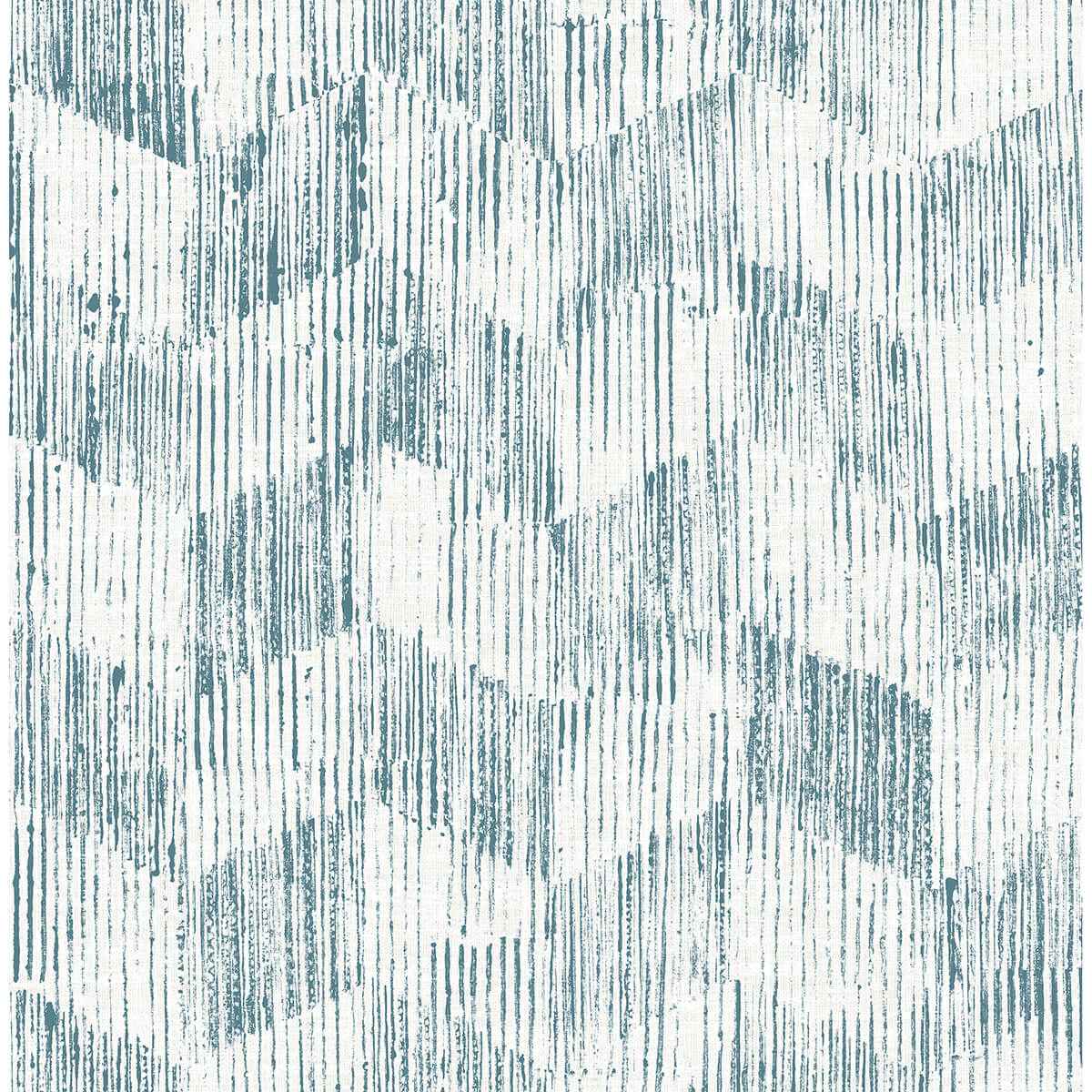 Demi Teal Distressed Wallpaper - York Wallcoverings - 2975-26212