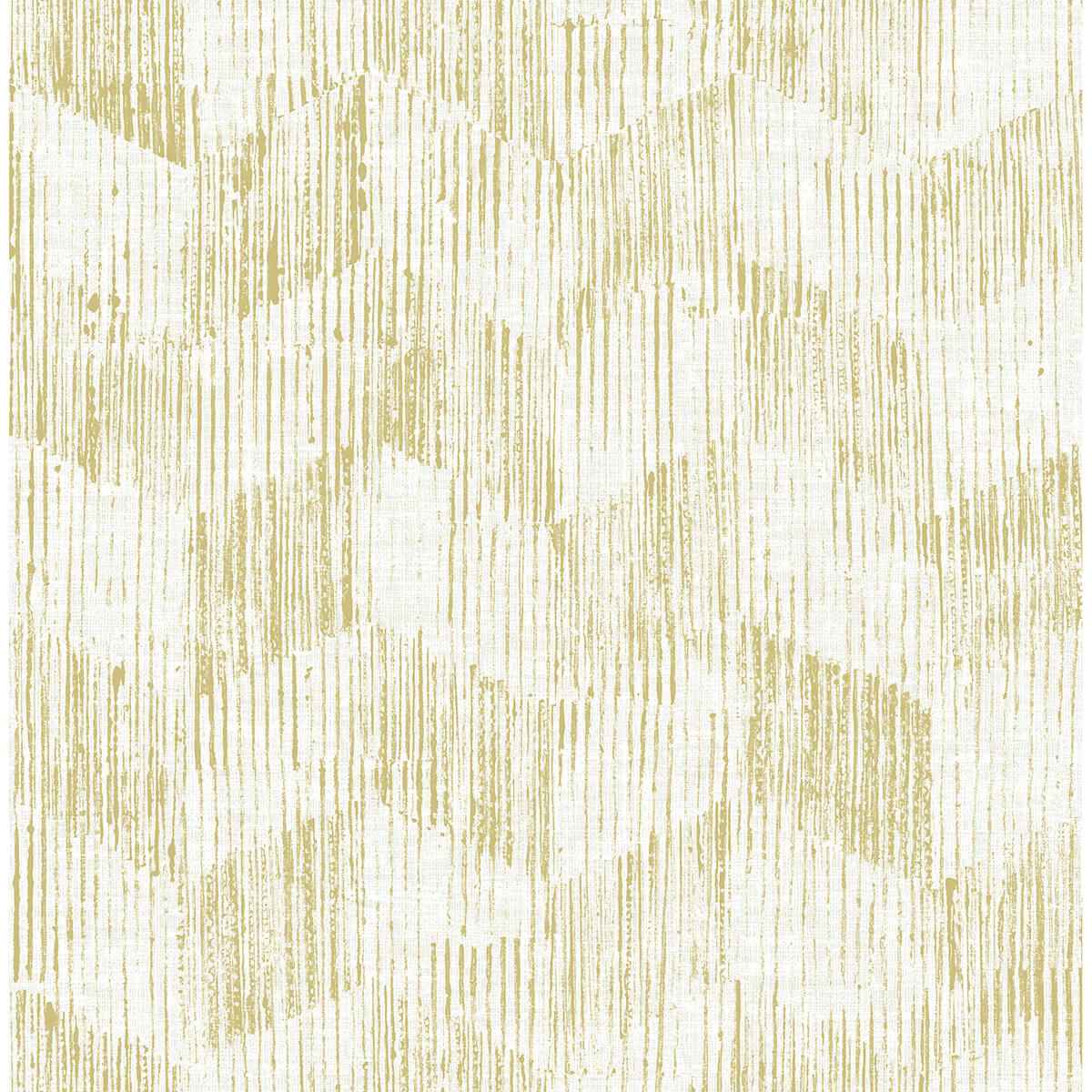 Demi Yellow Distressed Wallpaper - York Wallcoverings - 2975-26213