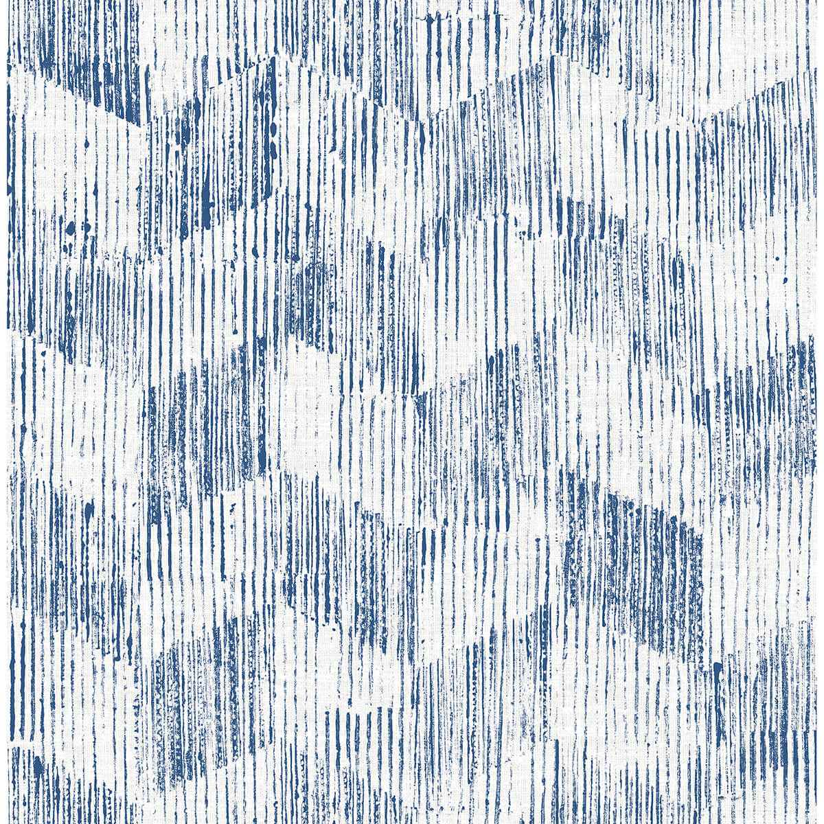Demi Indigo Distressed Wallpaper - York Wallcoverings - 2975-26215 - York Wallcoverings Wallpaper