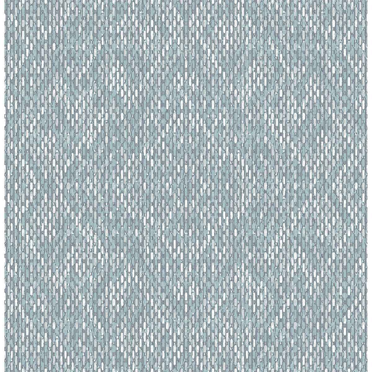 Felix Sky Blue Geometric Wallpaper - York Wallcoverings - 2975-26246