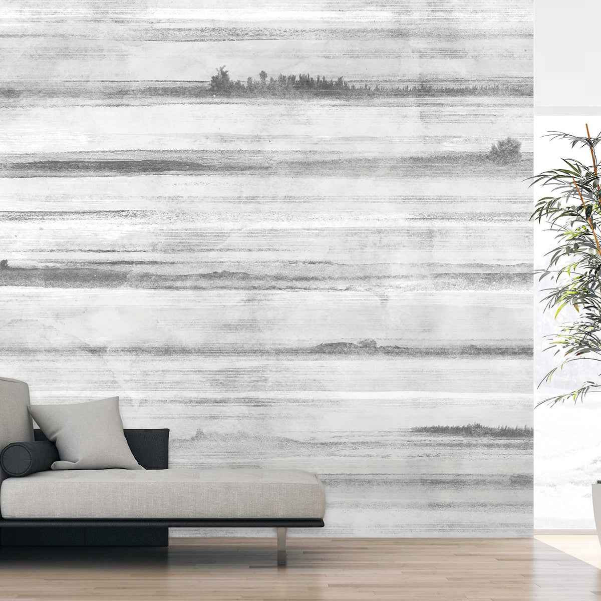 Jet Set Dove Grey Wall Mural - York Wallcoverings - ASTM3994 - York Wallcoverings Wallpaper