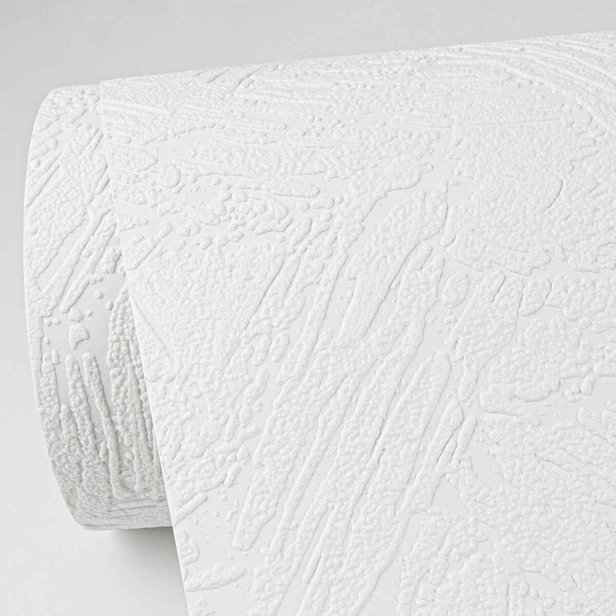 Leonardo White Plaster Paintable Wallpaper - York Wallcoverings - 4000-3303-21 - York Wallcoverings Wallpaper