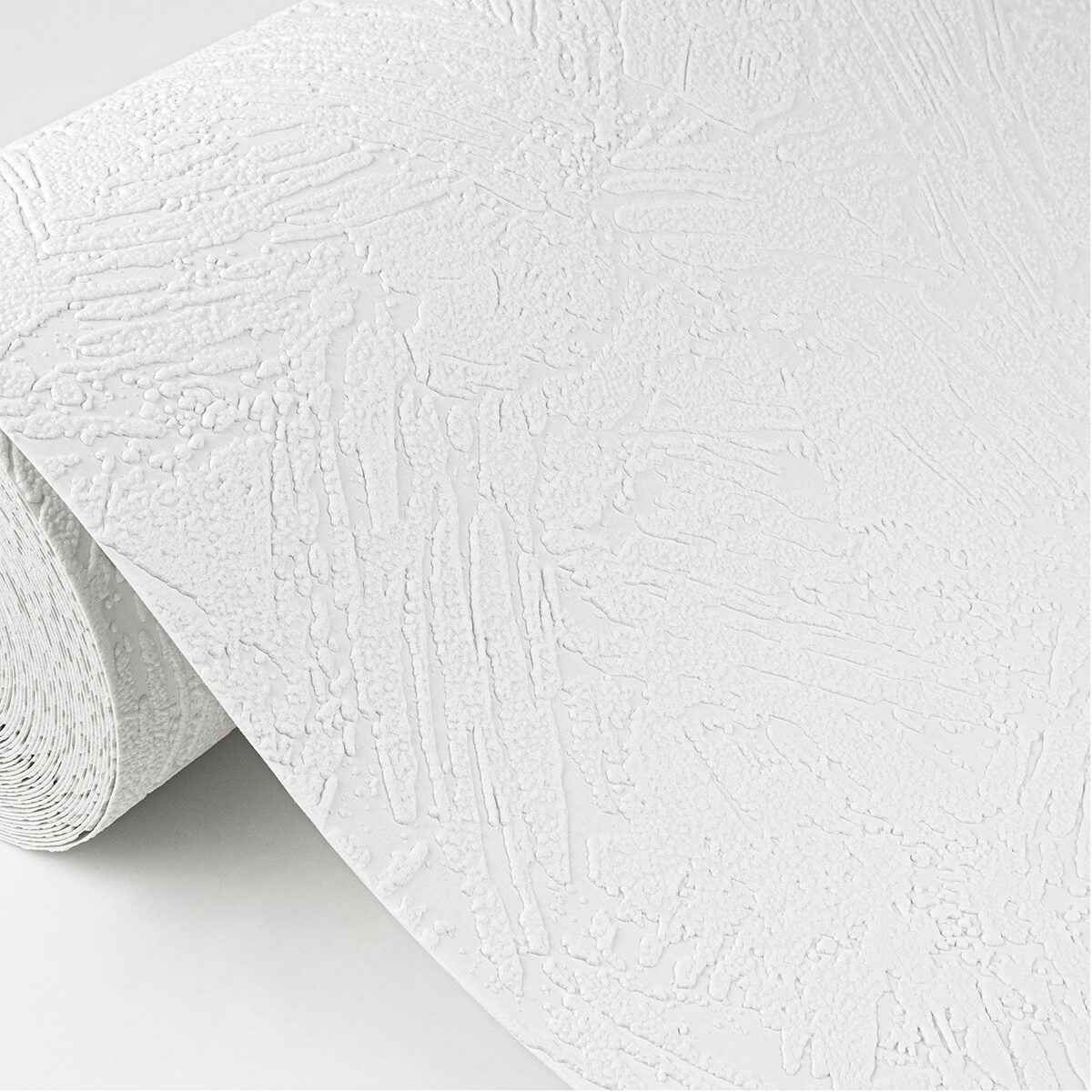 Leonardo White Plaster Paintable Wallpaper - York Wallcoverings - 4000-3303-21 - York Wallcoverings Wallpaper