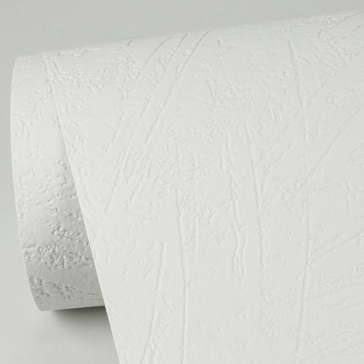 Netson White Plaster Paintable Wallpaper - Brewster Wallcovering