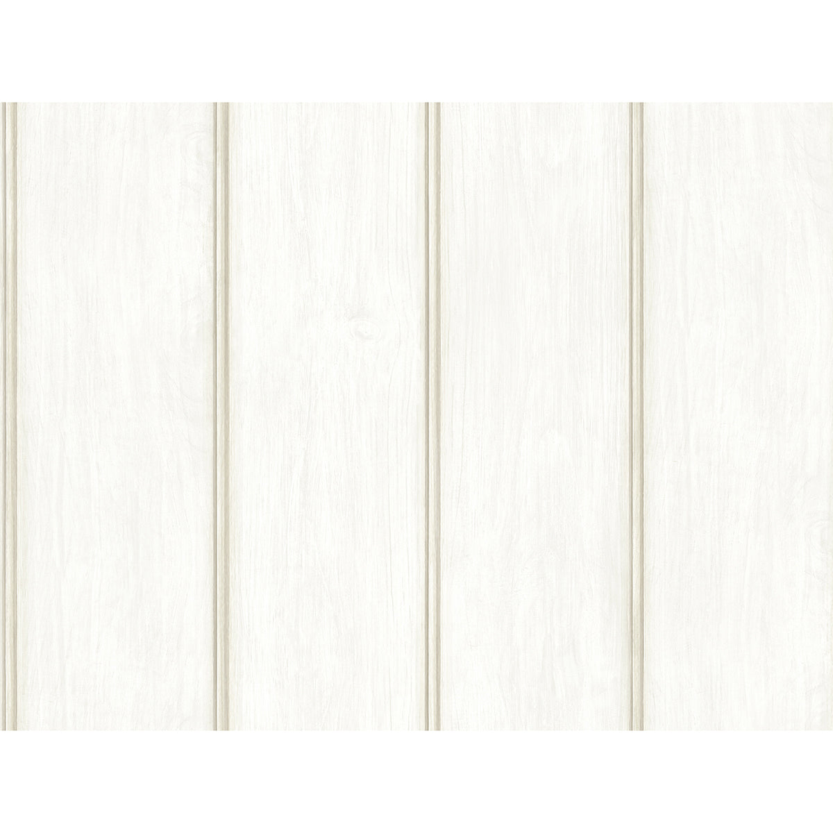 Upstate Beadboard Aged White Wood Wallpaper  | Brewster Wallcovering - The WorkRm