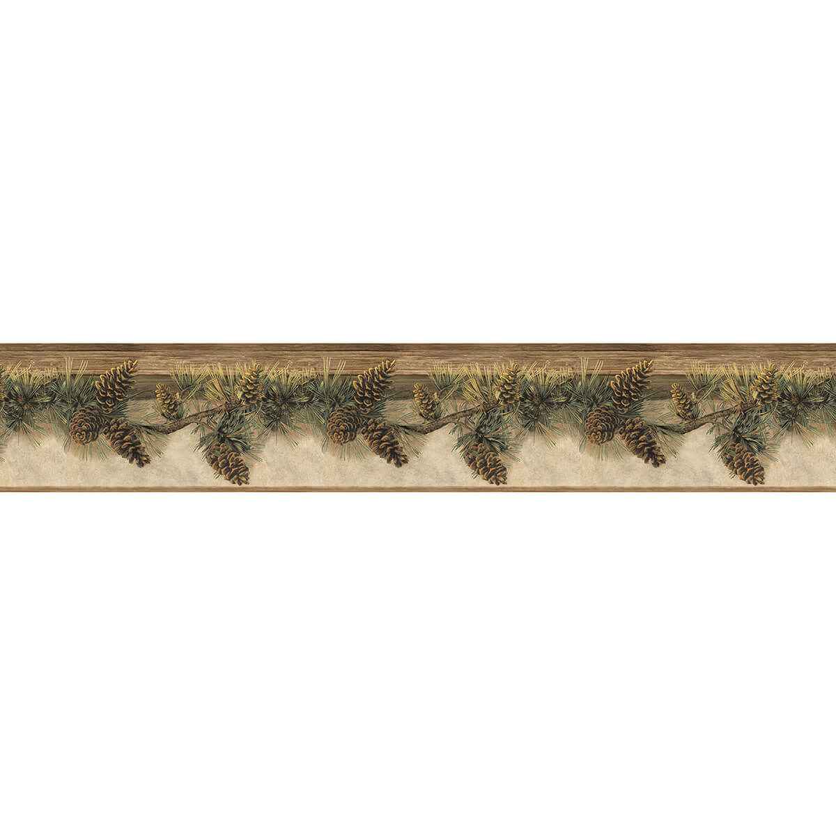Pine Hill Chestnut Branches Wallpaper - York Wallcoverings - 3123-01632 - York Wallcoverings Wallpaper