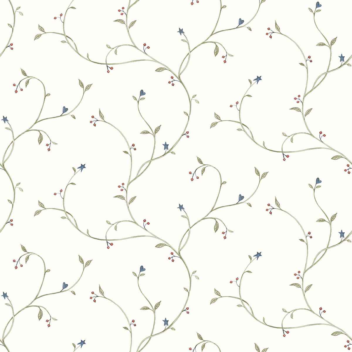 Kurt Cream Tin Star Trail Wallpaper - York Wallcoverings - 3123-09158